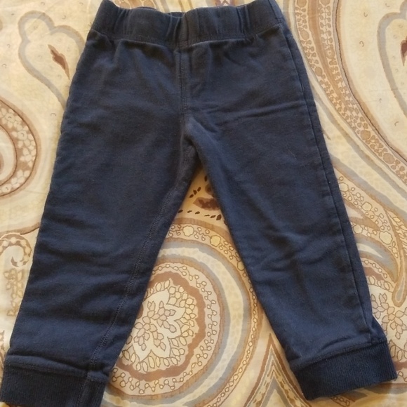 Carter's, Toughskins Striped Top Navy Sweat Pants - Picture 6 of 7